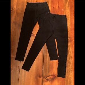 Bundle - Identical black performance leggings